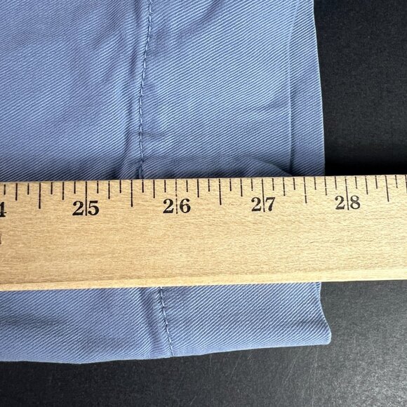 Marine Layer Pants Women's 33x27* Bridget High Rise Wide Leg Crop Blue Tag 14 - Picture 12 of 16